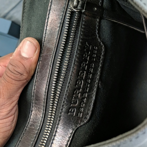 Burburry leather sachel